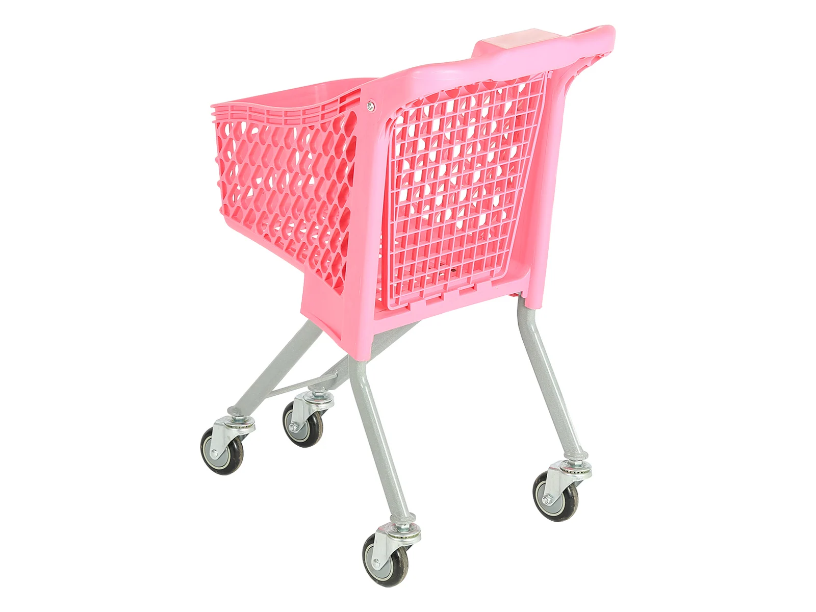 Child Shopping Trolley on a white studio background