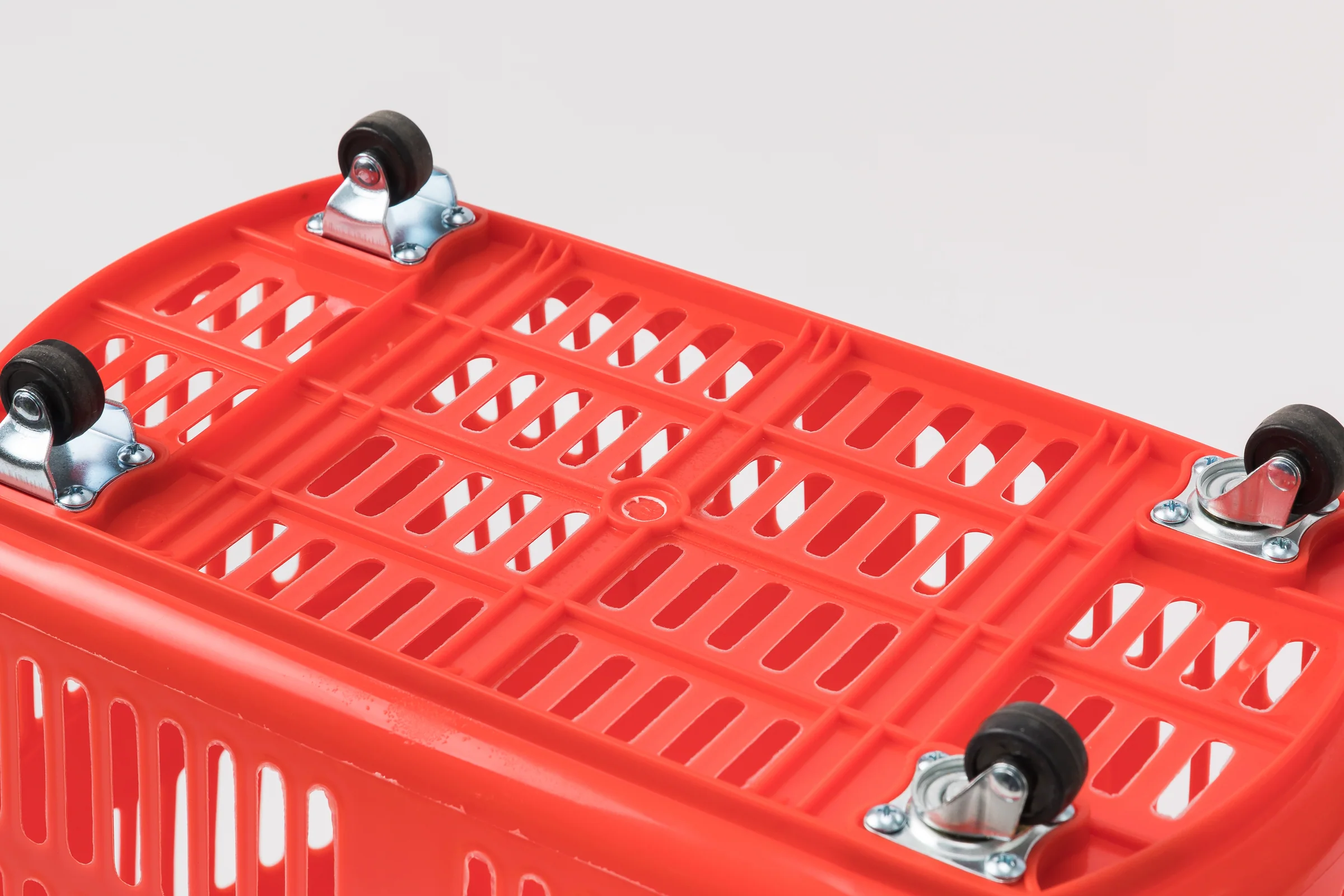 Keshun roller basket with telescopic handle for supermarket use