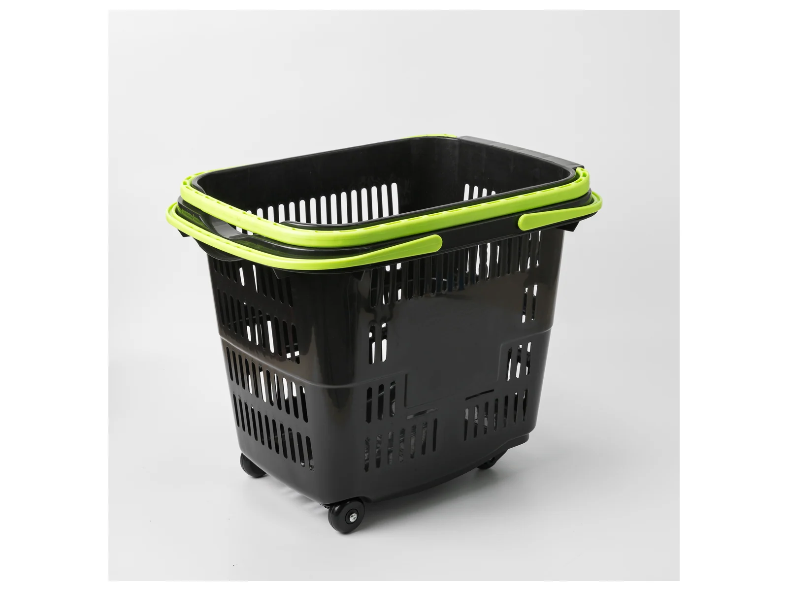 Roller Basket with Contrast Rim on a white studio background