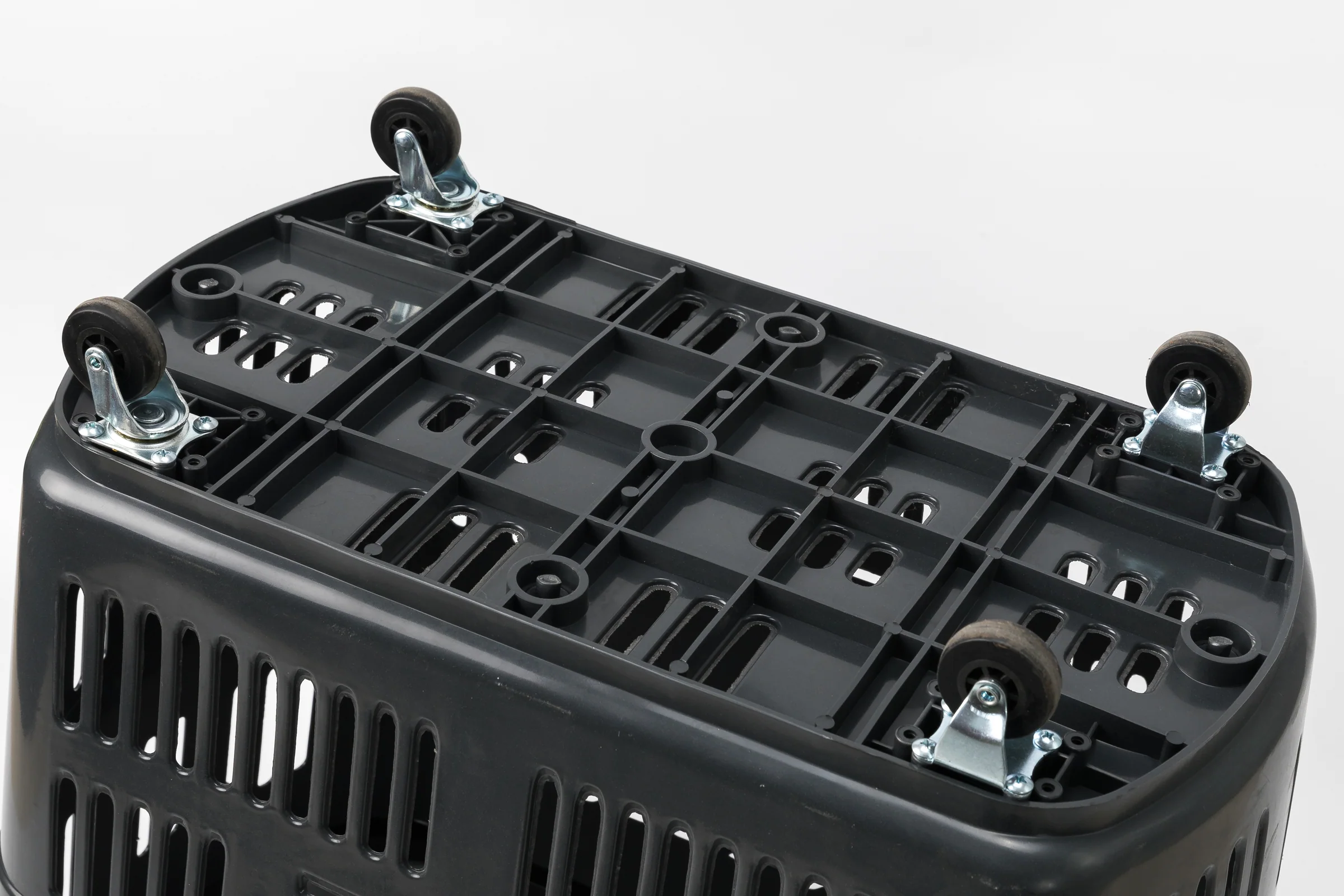 Keshun roller basket with wide base for supermarket use