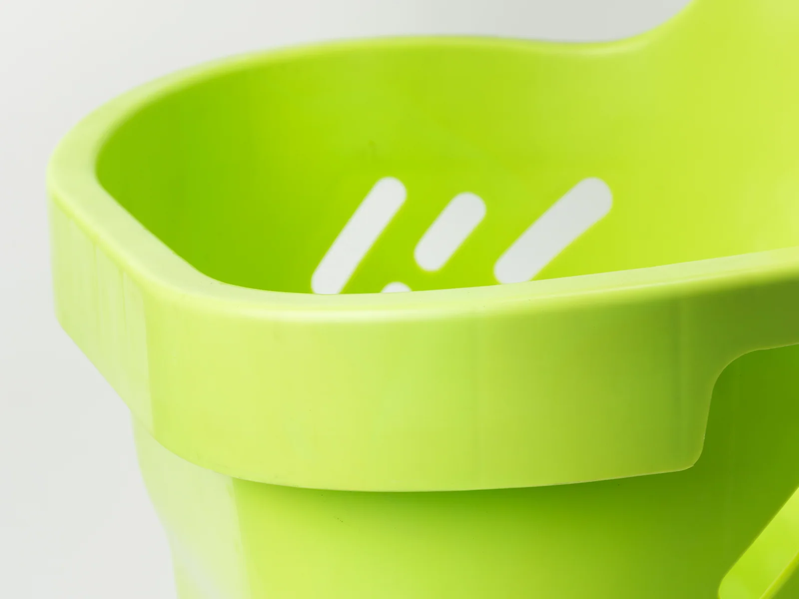 Moulded Basket Shell without Handles photographed on a white studio background